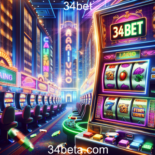Descubra a Diversão dos Caça-níqueis no 34bet